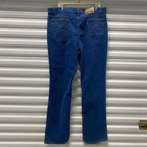 Vintage Levis Action Jeans Mens W42 L34 Blue Denim Jeans Bootcut Comfort Fit